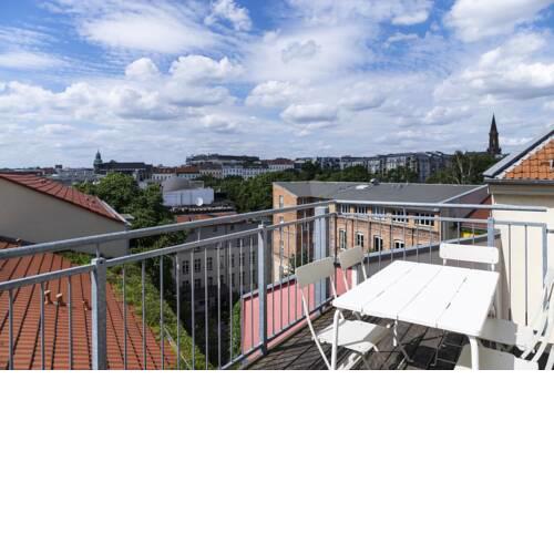 Urban Rooftop Apartment - Berlin MITTE +A/C