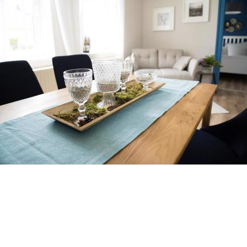 Urlaubsfreude Biedermann Haus GlücksStein Ferienwohnung Saphir