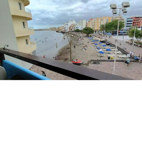 Views of El Medano beach, two