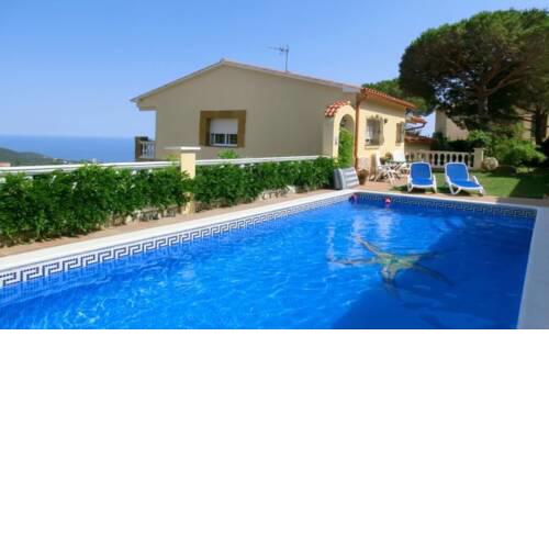 Villa - 3 Bedrooms with Pool, WiFi and Sea views young people group not allowed - 04812