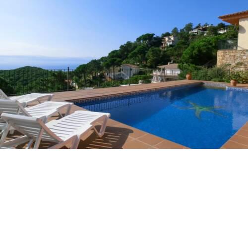 Villa - 5 Bedrooms with Pool, WiFi and Sea views young people group not allowed - 04832