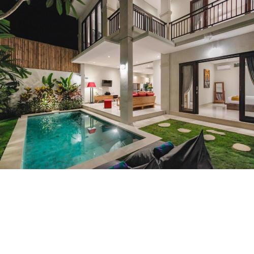 Villa 66, 5 min walk to Double 6 beach