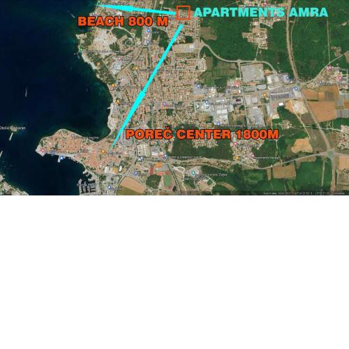 Villa Amra Apartments In Poreč For Max 27 Persons