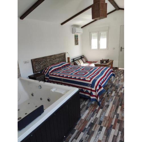 Villa Bali con jacuzzi climatizado y piscina climatizada con jacuzzi
