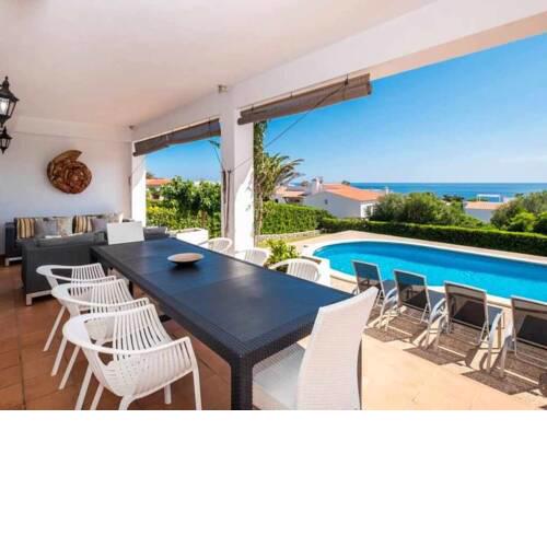 VILLA BINI VENT Fabulosas vistas al mar cerca de la playa de Binibeca