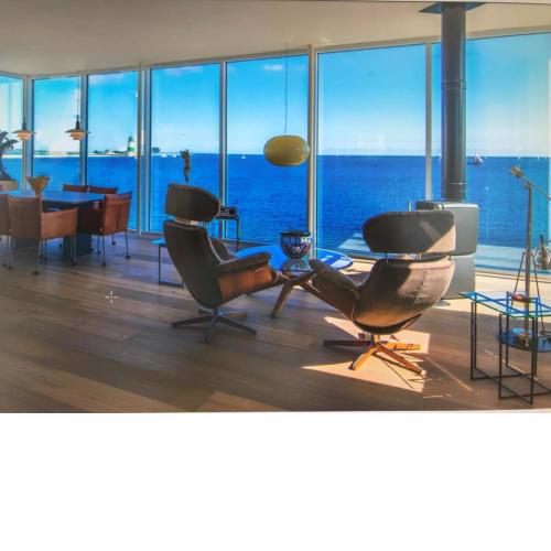 Villa Blue Horizon - mit freiem Meerblick und Kaminofen