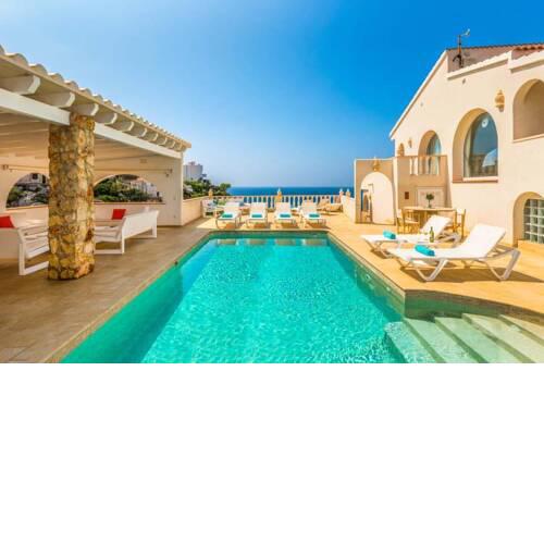 Villa in Cala en Porter Sleeps 10 with Pool Air Con and WiFi