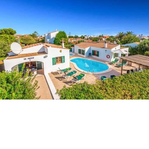 Villa in Cala'N Blanes Sleeps 10 with Pool Air Con and WiFi