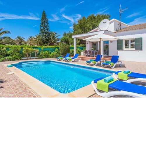 Villa in Cala'N Blanes Sleeps 6 includes Swimming pool Air Con and WiFi