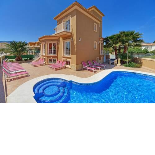 Villa in Casas de Torrat Sleeps 20 with Pool Air Con and WiFi