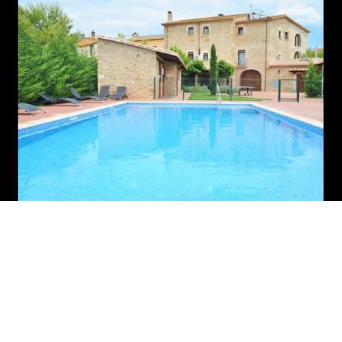 Villa in Cornella del Terri Sleeps 27 includes Swimming pool and Air Con
