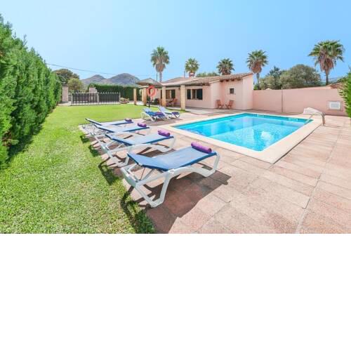 Villa in es Barcares Sleeps 6 includes Swimming pool Air Con and WiFi