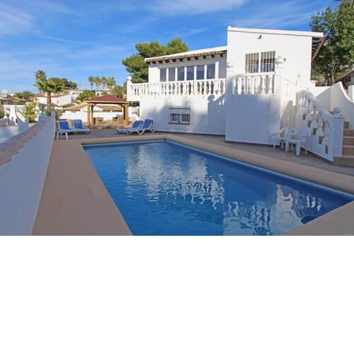Villa in Moraira Sleeps 6 with Pool Air Con and WiFi