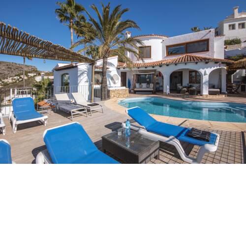 Villa in Rada de Moraira Sleeps 6 with Pool Air Con and WiFi