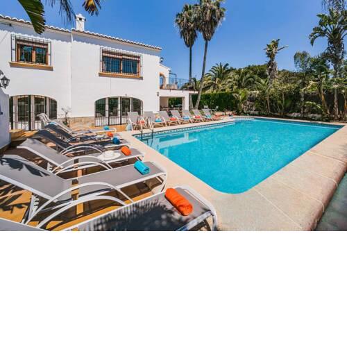 Villa in Xabia Sleeps 10 includes Swimming pool Air Con and WiFi