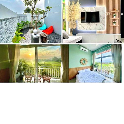Villa in Yogyakarta, 4 Bedroom + AC, Near Airport
