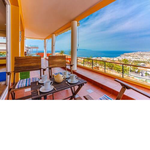 Villa Isabel con vistas panormicas hacia Ocano Atlntico