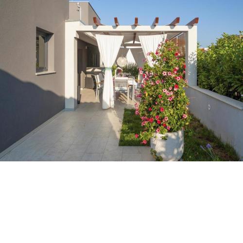 Villa itself is split into four apartments, but is rented as a whole