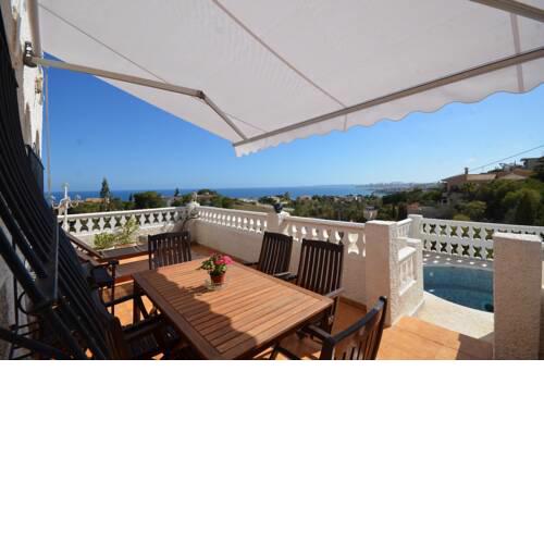 Villa Itudia ref 173 villa 4y1 pers, 2 dormitorios, 1 baño, aire acondicionado, wifi, aparcamiento, 200 m de la playa