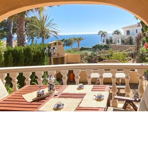 Villa Paraiso Moraira. Vista mar. 5 min andando Playa