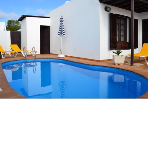 Villa Princesa Guacimara piscina climatizada y BBQ