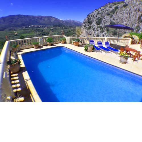 Villa Romana: Mountainside apartment in Alcalali, Jalon Valley