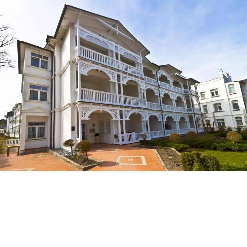 Villa Seeadler FeWo Nr 602 strandnah mit Terrasse und Meerblick