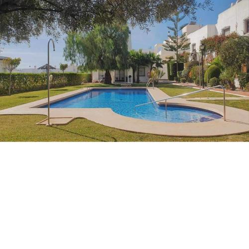 villa set in gardens ideal for families
