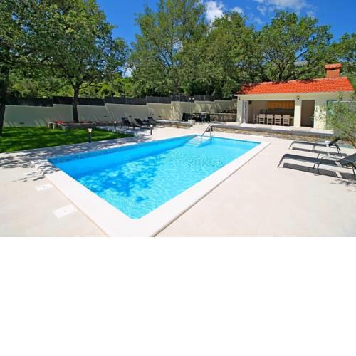 VILLA SKURA private heated pool 32m2, summer kitchen, 4 bedrooms, garden