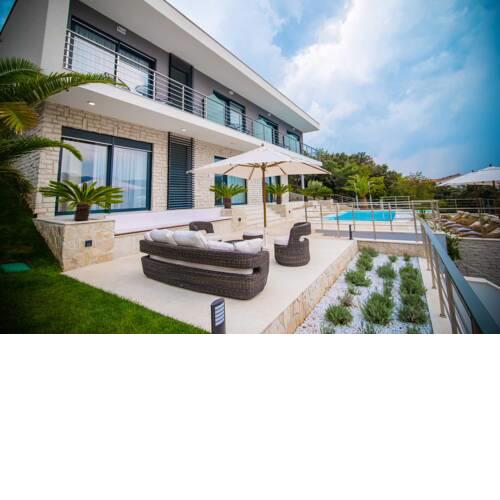 Villa Stikovica Earth - 5 Bedroom Villa - Modern and Luxurious - Stunning Sea Views