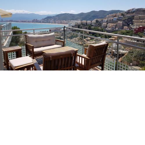 Villa with magnificants sea views on Cullera bay.