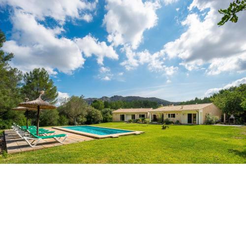 Villa with pool near Cala San Vicente beaches (L'esplai)