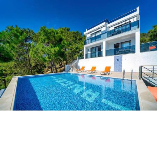Villa with Sea View for 10 People in Fethiye, Faralya - AWZ 197