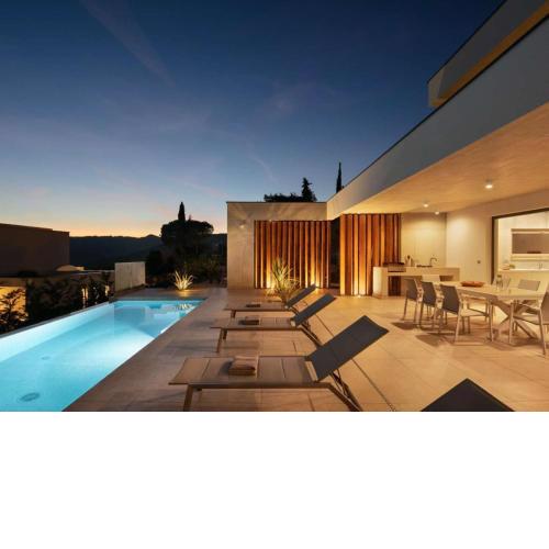 Villa with sea views and wellness in Rabac