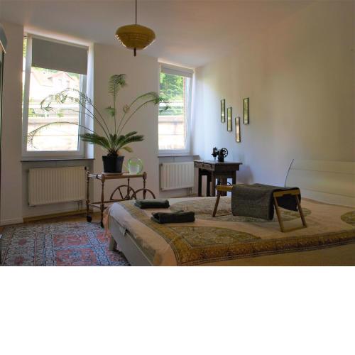 Vintage-Altbauwohnung, SmartTV & Kaffeevollautomat