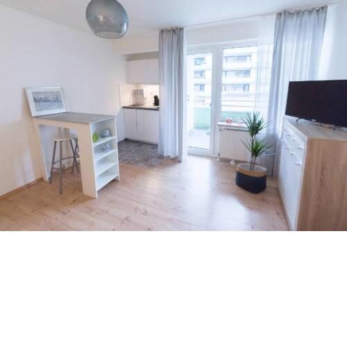 voll ausgestattetes, möbliertes Apartment mit TG