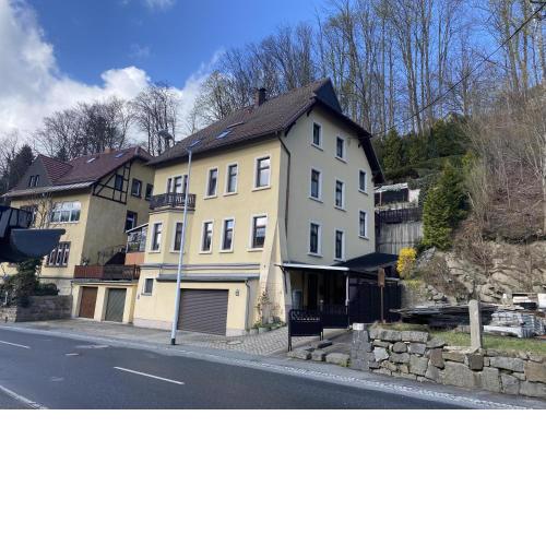 Waldblickwohnung mit Kamin