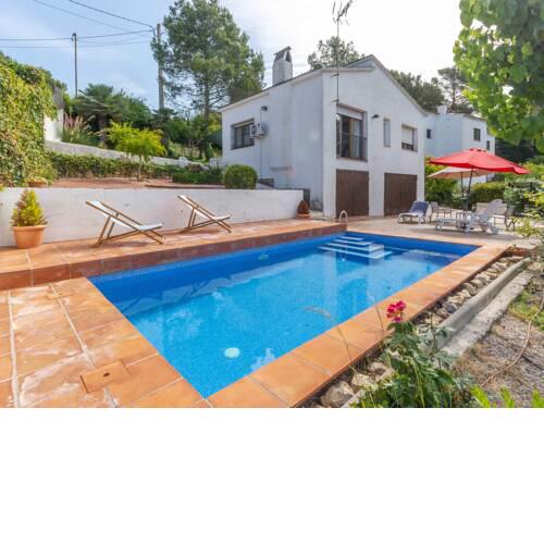 Welcoming Villa in Olivella with Swimming Pool