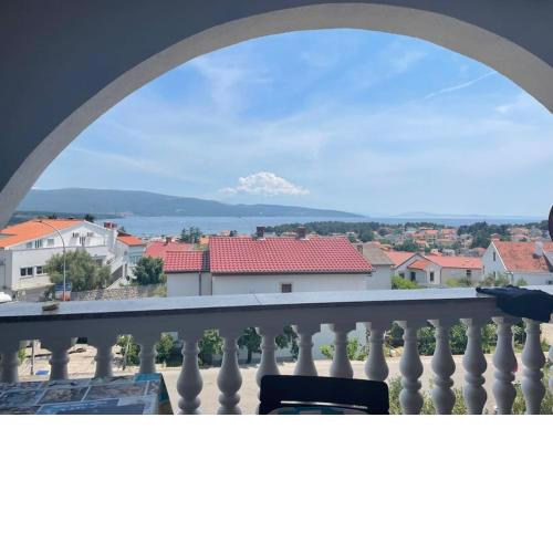Wohnung mit Blick auf das Meer und großem Balkon