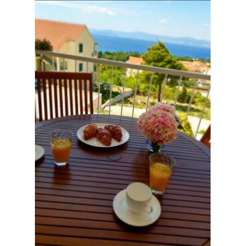Wonderful Sea view, swimming pool, private parking