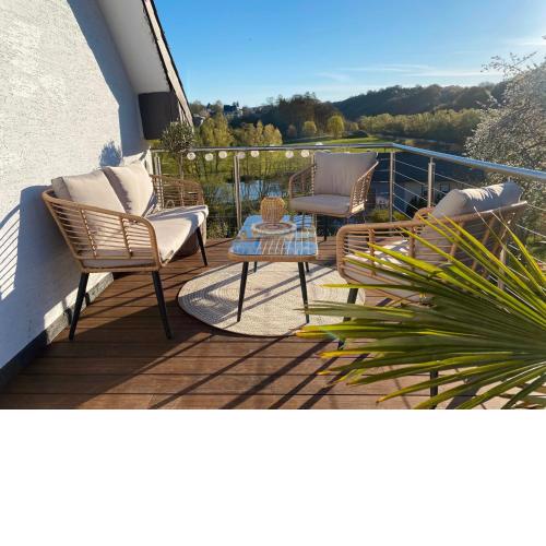 Wunderschöne Wohnung mit Blick auf die Sauer