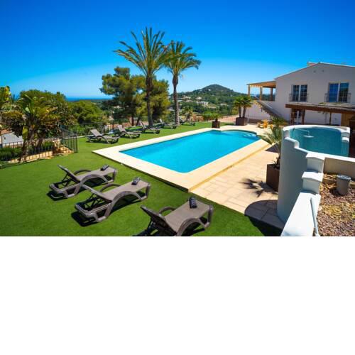 Xabia Villa Sleeps 10 Pool Air Con WiFi