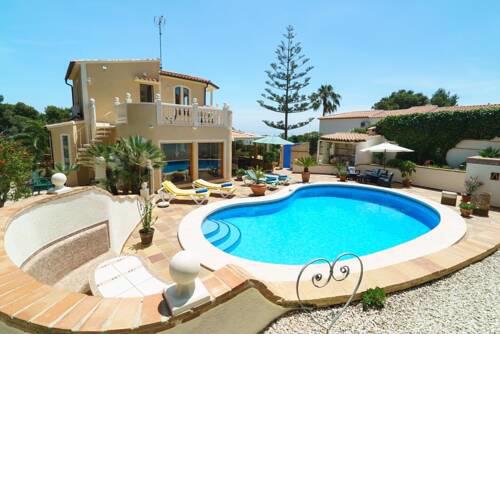 Xabia Villa Sleeps 6 Pool Air Con WiFi