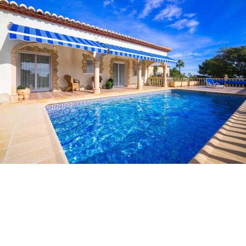 Xabia Villa Sleeps 6 with Pool Air Con and WiFi