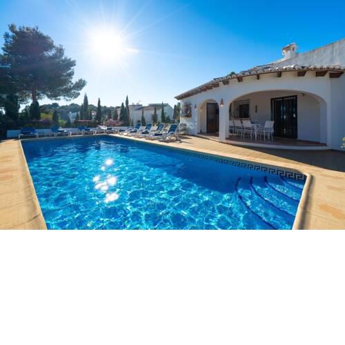 Xabia Villa Sleeps 8 Pool Air Con WiFi