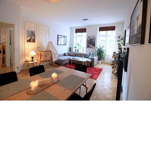Zentrale helle Wohnung nähe Zoo, Markt, Stadion und Hauptbahnhof