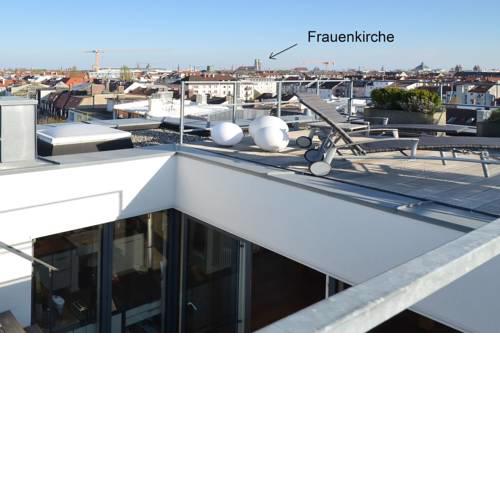 zentrales Loft mit traumhaftem Blick über München