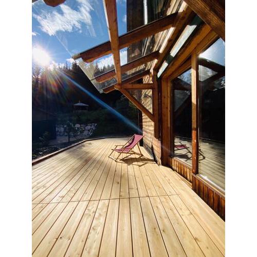 Zirbitz Hütte mit Sauna und Kamin