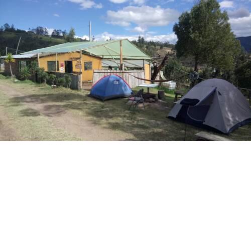 Zona de camping Alto de Las Rocas